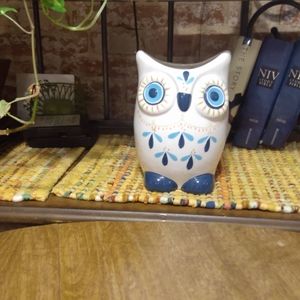 Vintage Owl Planter